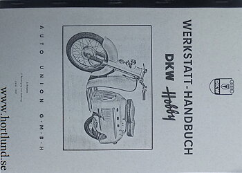1957 DKW Hobby Verkstadshandbok