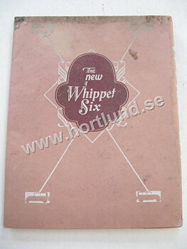 1928 Whippet Press Kit Mycket Ovanligt