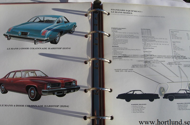 1974 Pontiac Sales Manual - 2