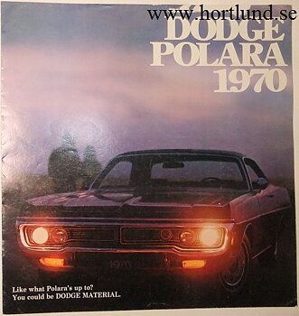 1970 Dodge Polara Broschyr