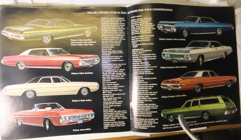 1970 Dodge Polara Broschyr - 2