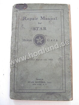 1923 Star Repair Manual