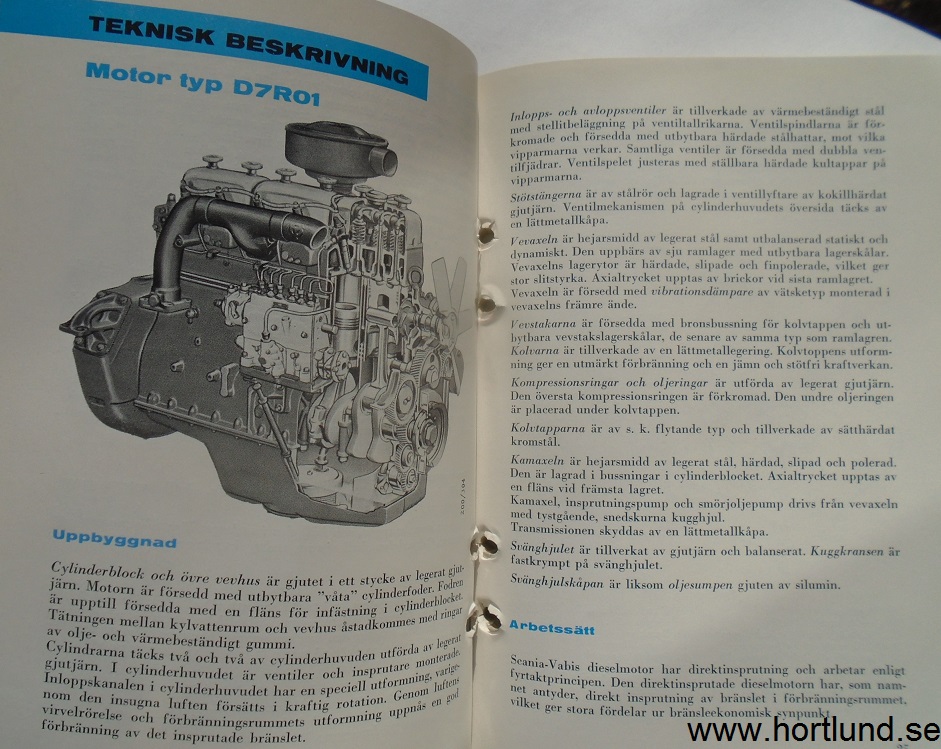 1960 Scania-Vabis L 55, LS 55 Lastvagnar Instruktionsbok - 4