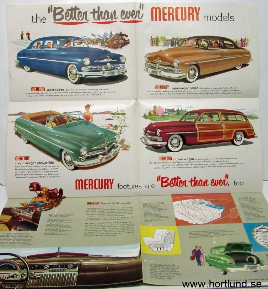 1950 Mercury broschyr, presenting the ... - 3