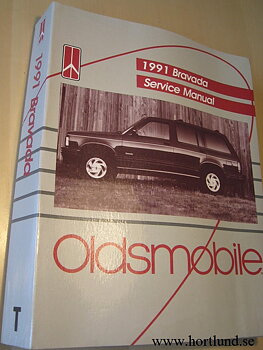 1991 Oldsmobile Bravada Service Manual