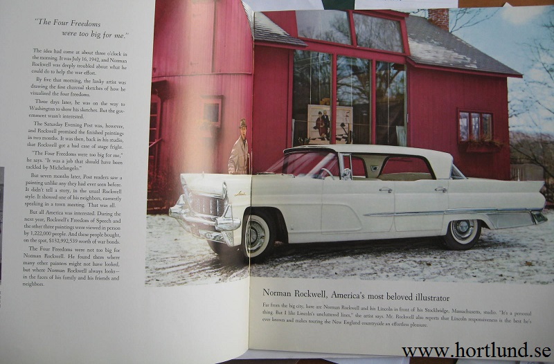 1959 Lincoln broschyr Portraits of success - 2