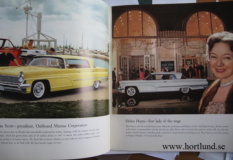 1959 Lincoln broschyr Portraits of success - 3