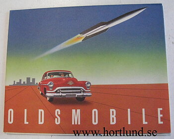 1951 Oldsmobile broschyr folder