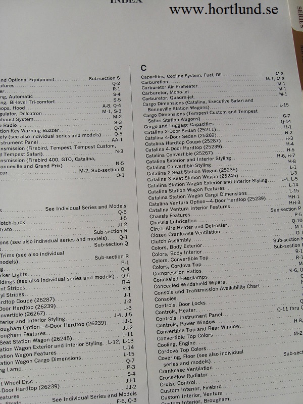1968 Pontiac Sales Manual alla modeller - 2