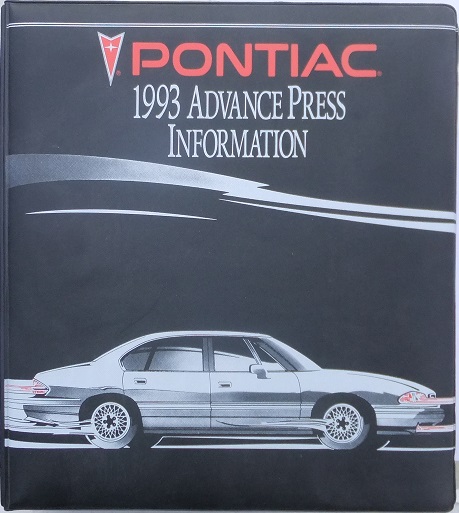 1993 Pontiac Advance Press Information