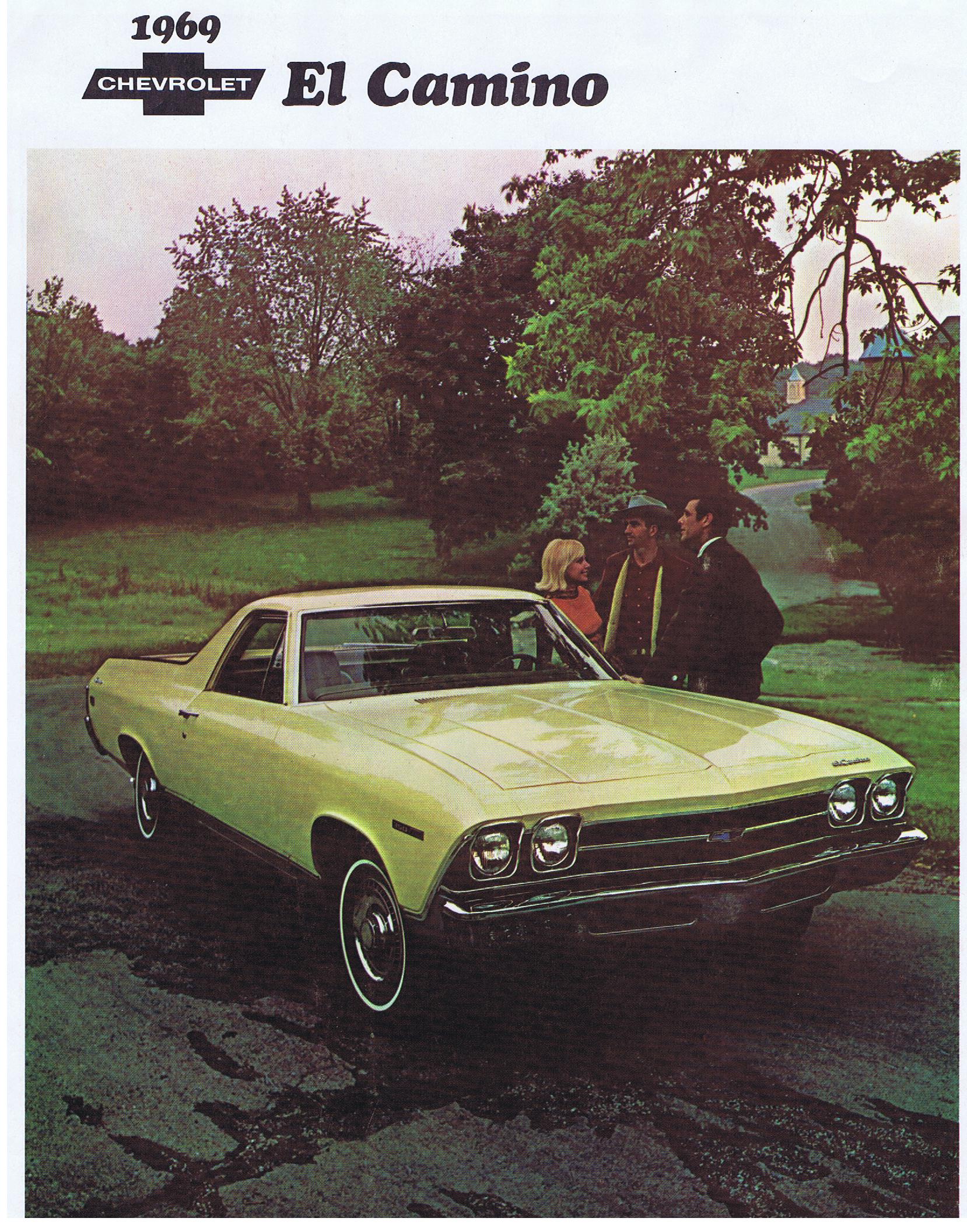 1969 Chevrolet Truck Försäljningsfolder El Camino