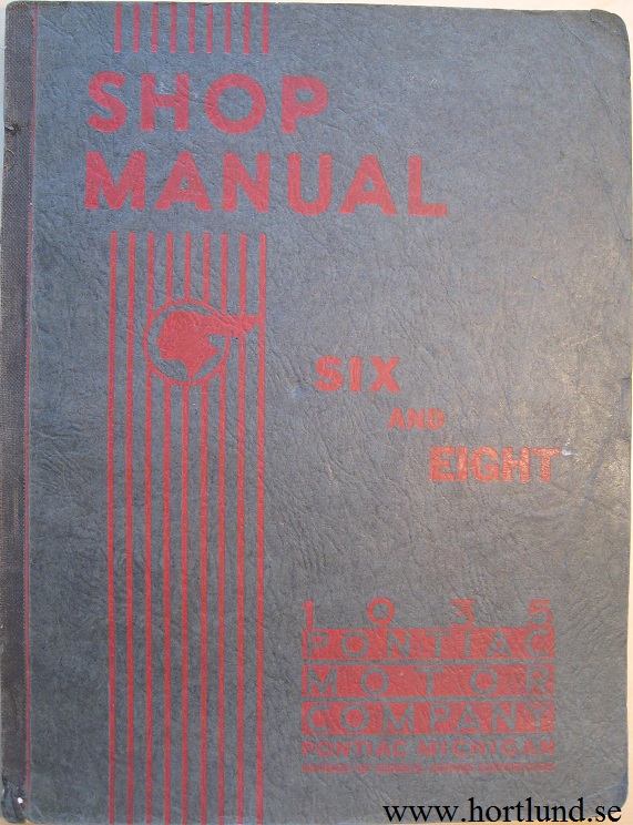 1935 Pontiac Six and Eight Shop Manual