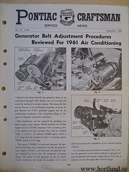 1961 Pontiac Craftsman Service News, December 1960