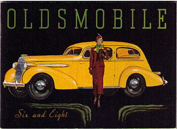 1935 Oldsmobile Broschyr