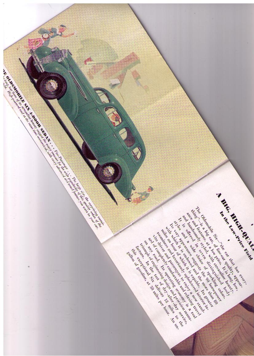 1935 Oldsmobile Broschyr - 2