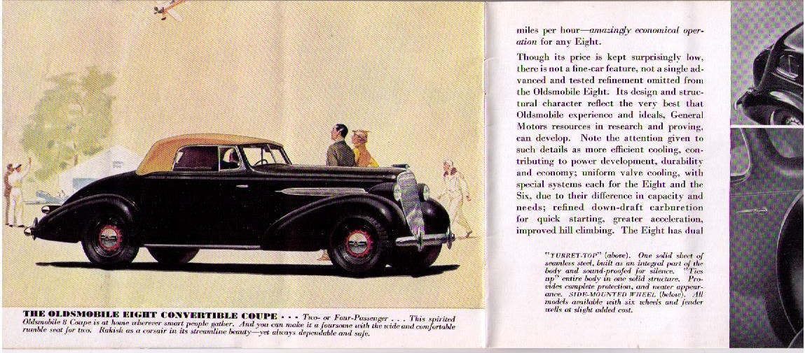 1935 Oldsmobile Broschyr - 3