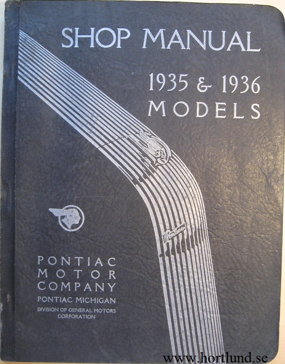1935 & 1936 Pontiac Shop Manual