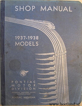 1938 - 1937 Pontiac Shop Manual
