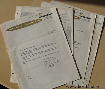 1961 Pontiac Motor Bulletin