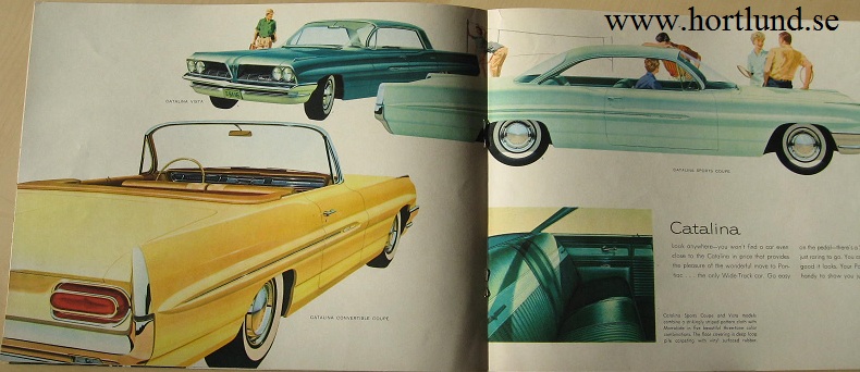 1961 Pontiac broschyr - 2