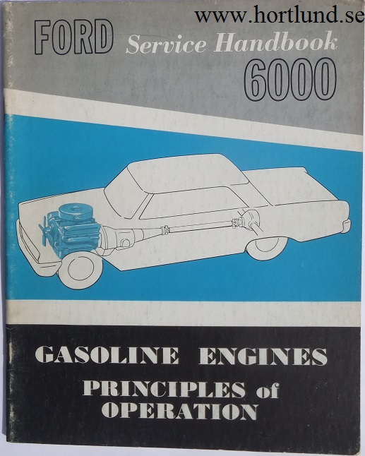 1963 Ford Service Handbook Gasoline Engines