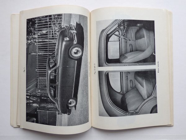 1951 Fiat 1400 Instruktionsbok svensk - 2