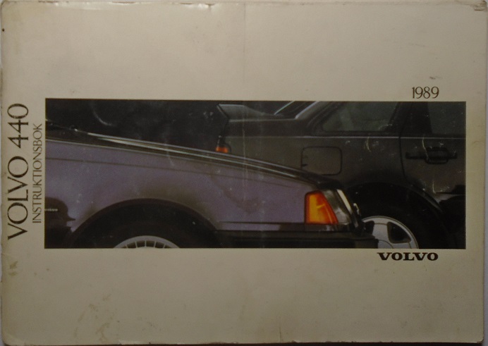 1989 Volvo 440 Instruktionsbok 10.88