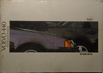 1989 Volvo 440 Instruktionsbok 10.88