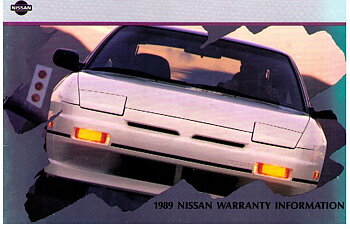 1989 NISSAN Warranty Information