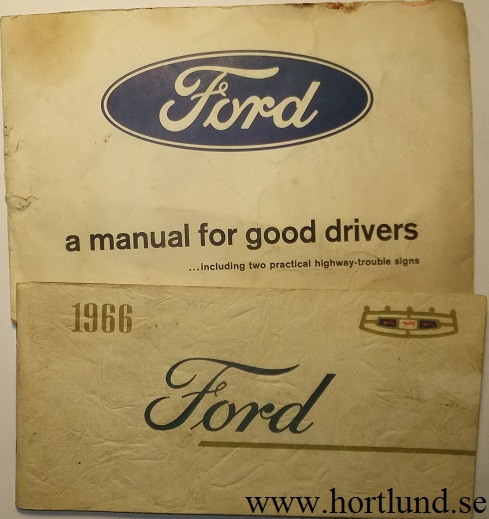 1966 Ford full size Owners Manual