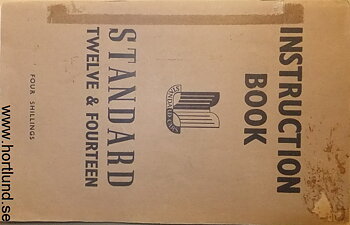 1947 Standard Twelve & Fourteen Instruction Book