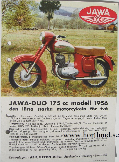 1956 Jawa-Duo 175 cc - 2