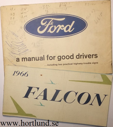 1966 Ford Falcon Owners Manual