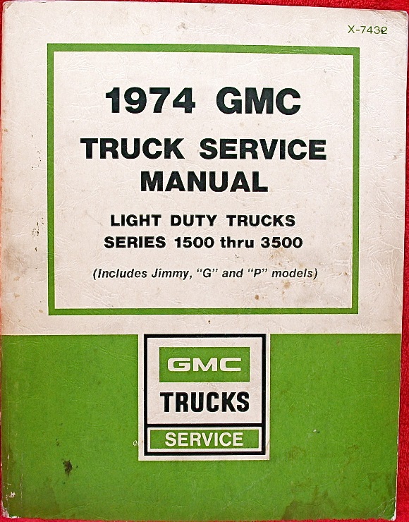 1974 GMC Truck Service Manual