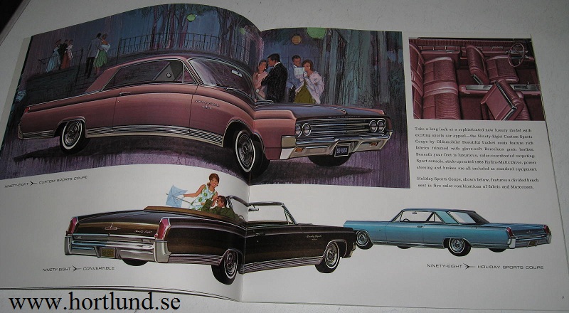 1963 Oldsmobile lyx broschyr - 2