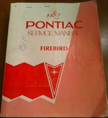1983 Pontiac Firebird Service Manual