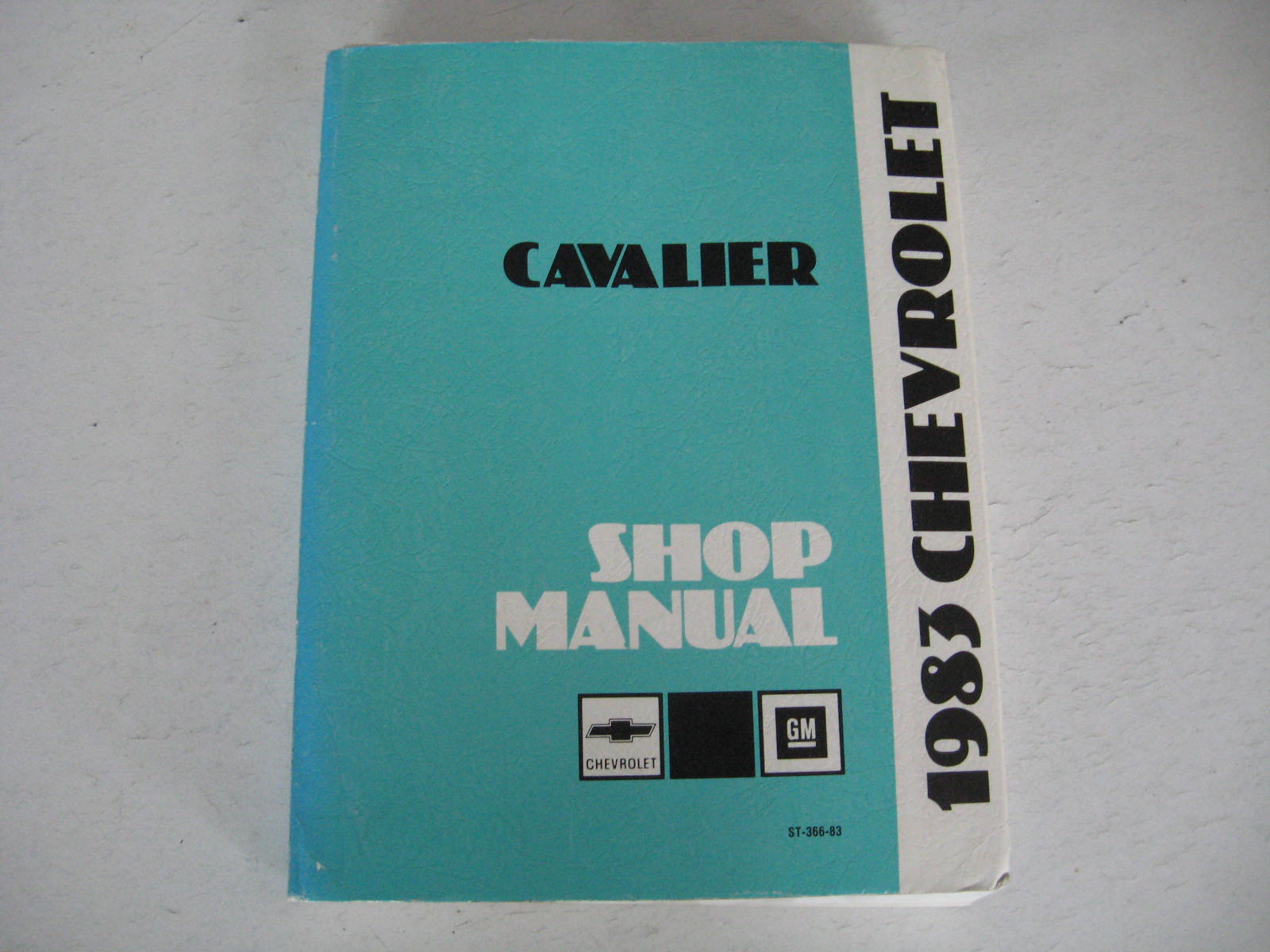 1983 Chevrolet Shop Manual Cavalier
