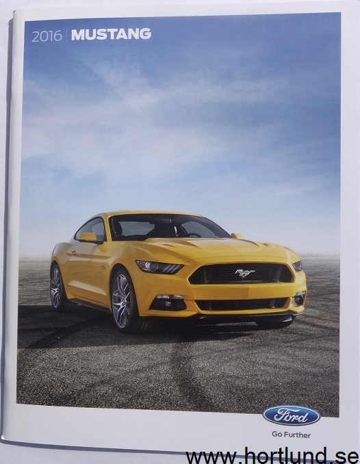 2016 Ford Mustang broschyr