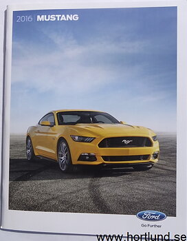 2016 Ford Mustang broschyr