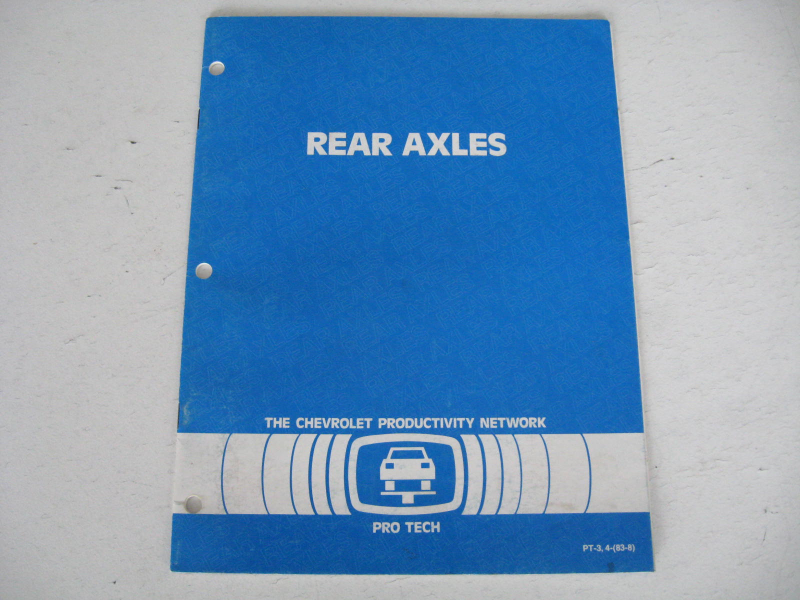 1983 Chevrolet Rear Axles Pro Tech
