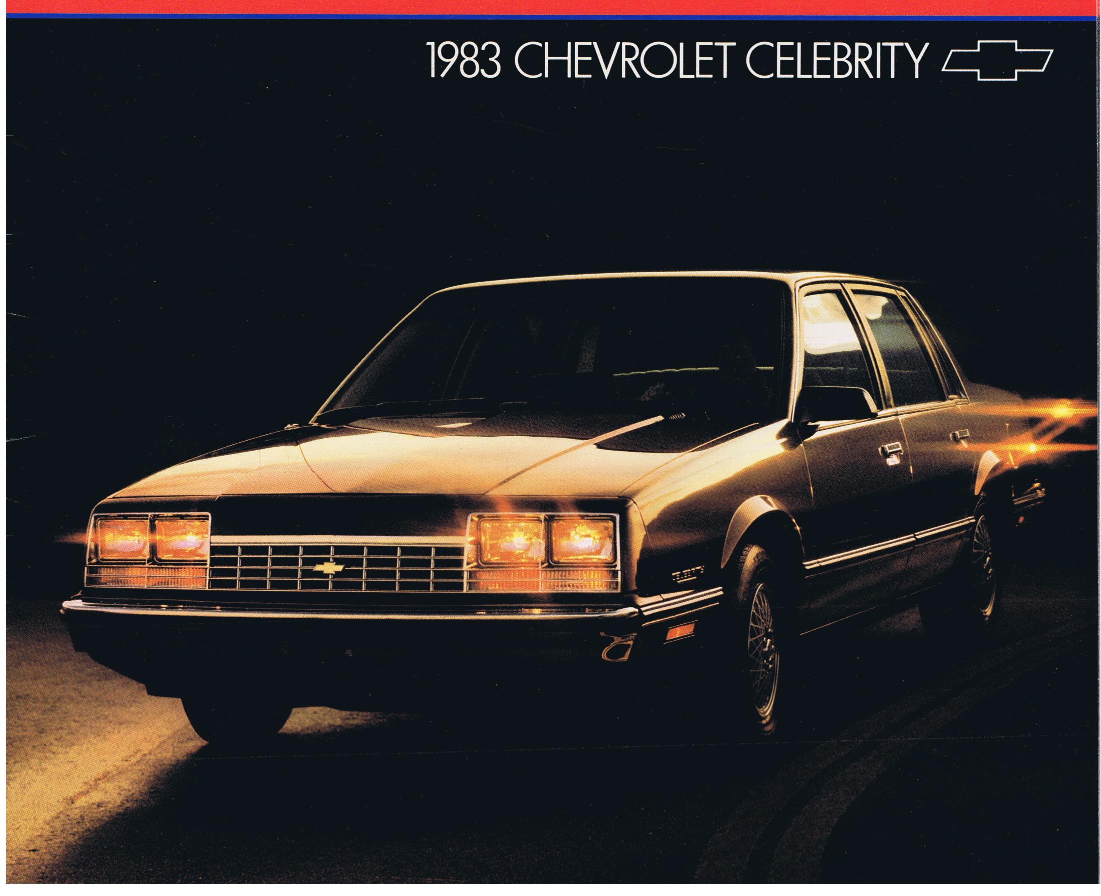 1983 Chevrolet Celebrity Broschyr