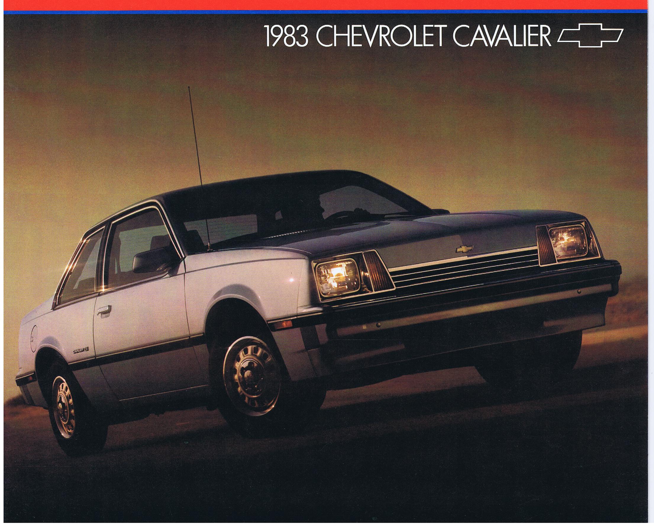 1983 Chevrolet Cavalier Broschyr