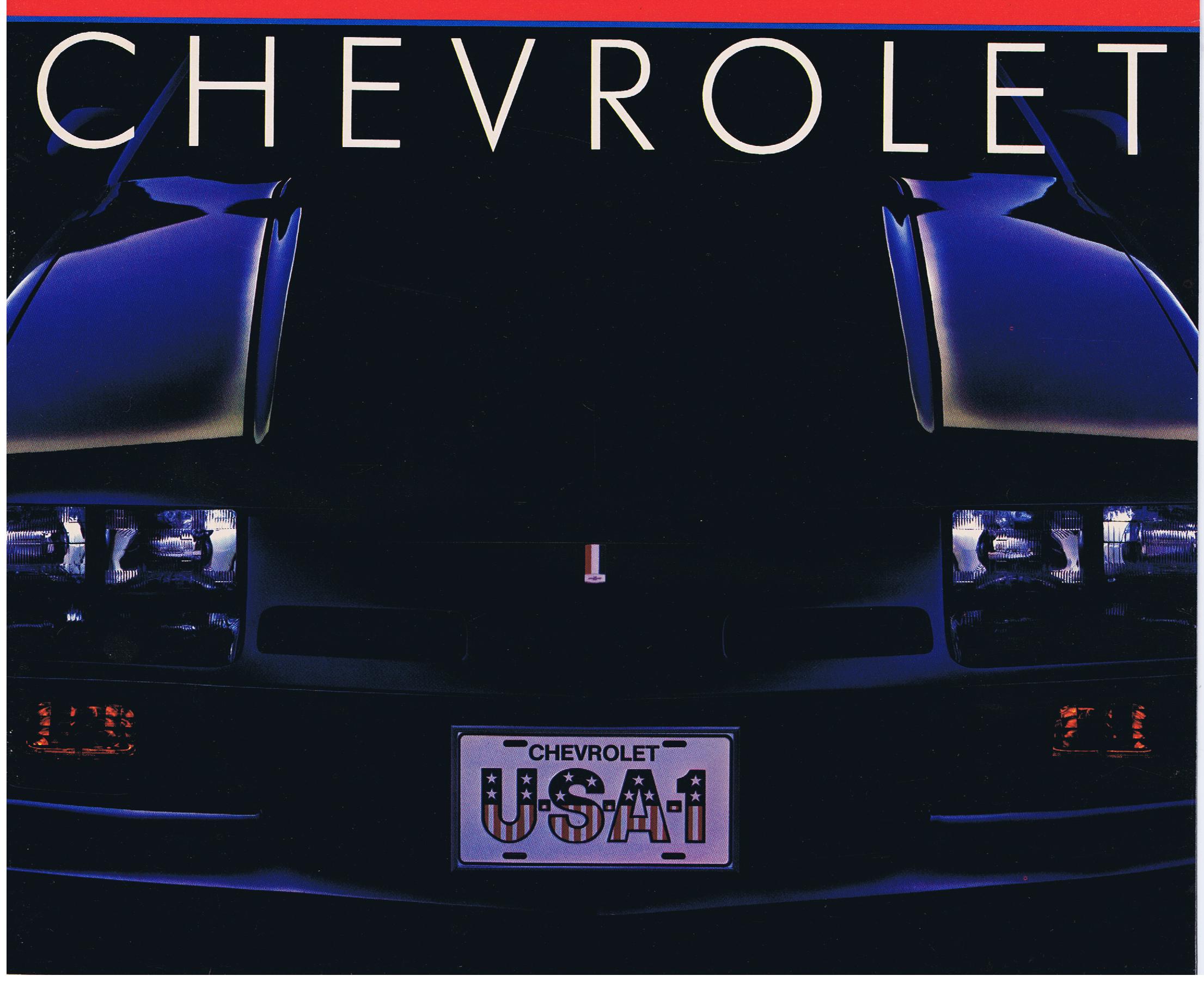 1983 Chevrolet Camaro Broschyr