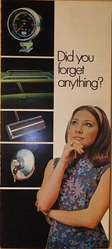 1973 Mopar tillbehörsbroschyr