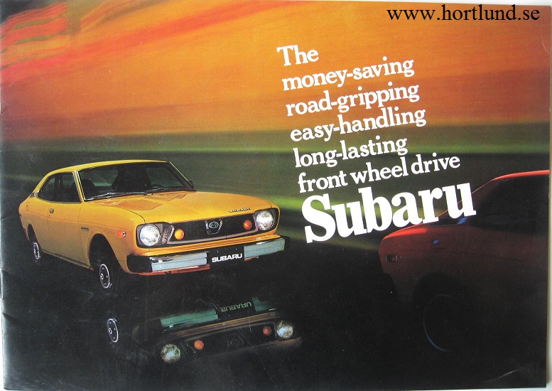 1975 Subaru broschyr