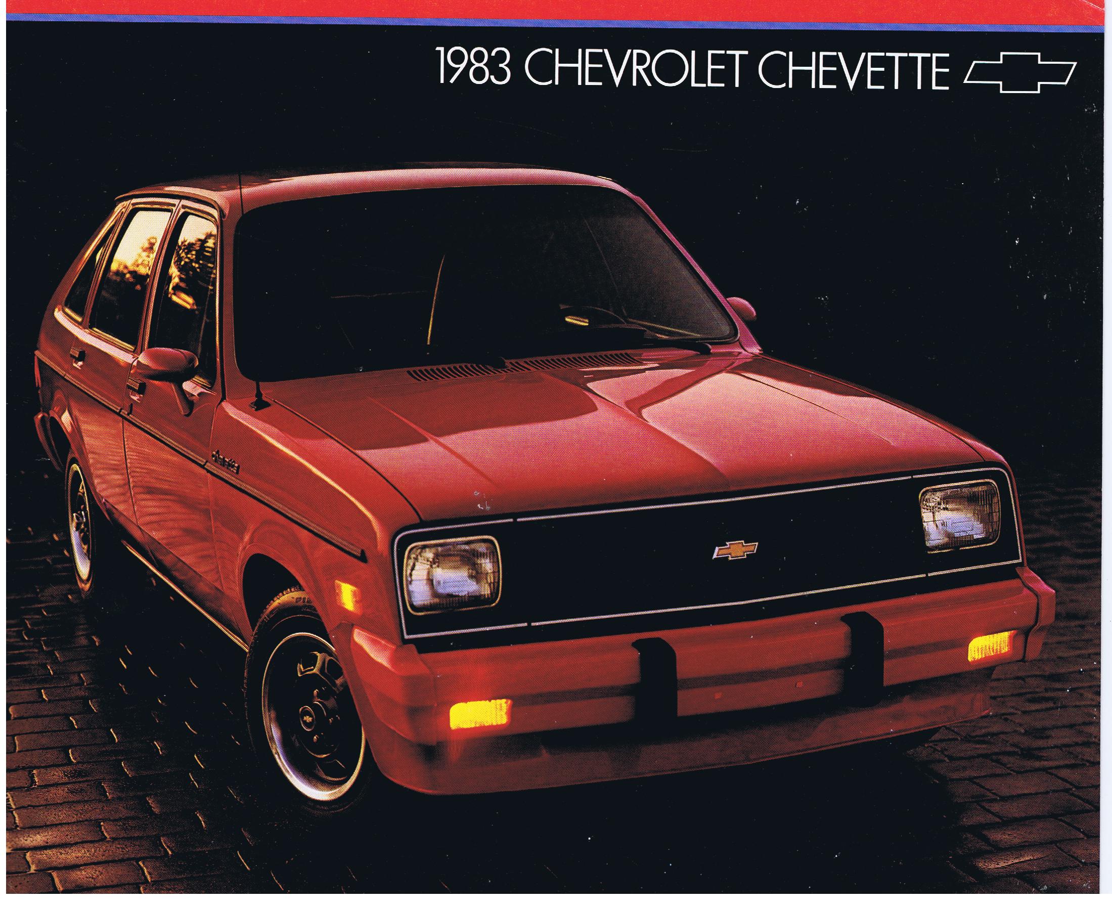 1983 Chevrolet Chevette Broschyr