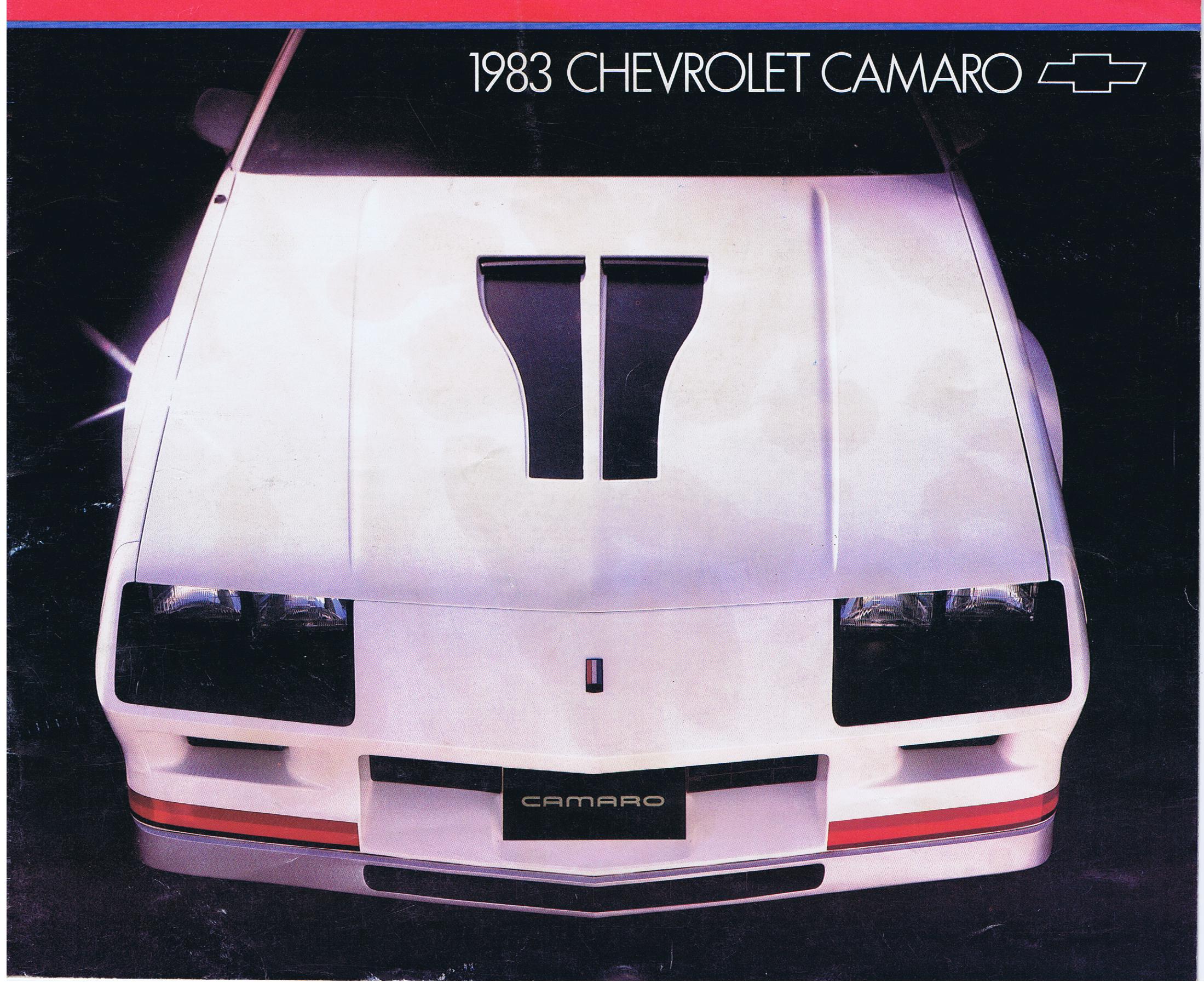 1983 Chevrolet Camaro Broschyr