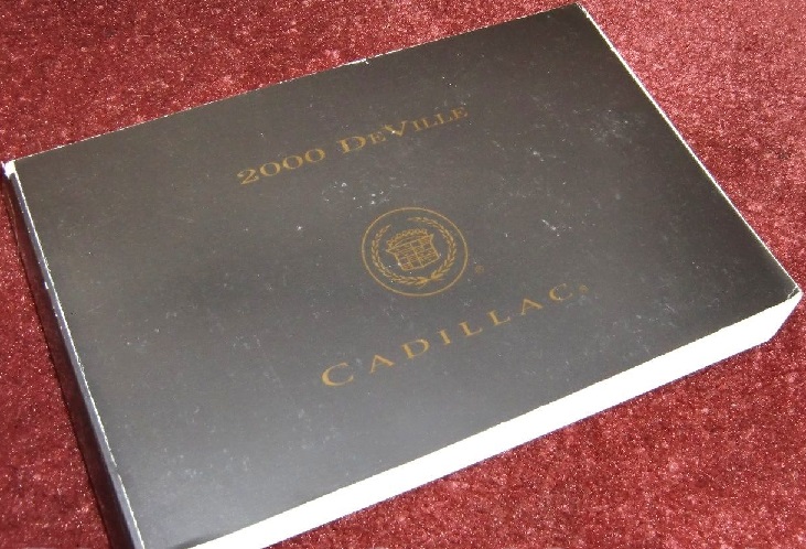 2000 Cadillac De Ville Owner's Manual