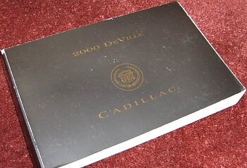 2000 Cadillac De Ville Owner's Manual