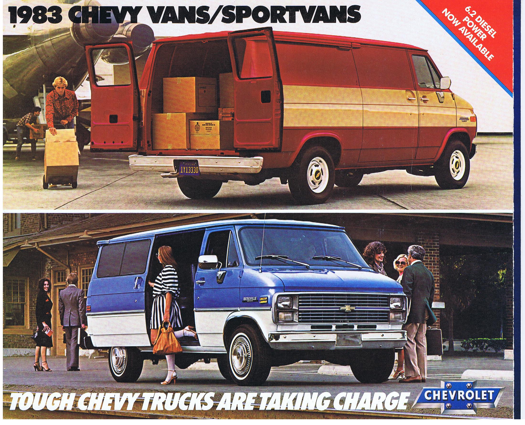1983 Chevrolet Truck Vans Sportvans Borschyr